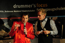 ﻿10.01.2014 drummer's focus 30Y-Liveshow VIPs & Friends:
Bertram Engel zu Gast in der Moderation bei 30Y.