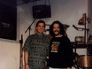 ﻿Airto Moreira mit Cloy am 5. April 1993 im df.M nach einem der besten Workshops, die jemals im df.M stattgefunden haben !
