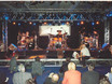 ﻿Grosse Bühne in Halle 10 auf der Frankfurter Musikmesse 2001 ! Charly stellt sein neues Buch vor.