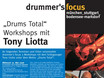 ﻿Das Plakat der Workshop-Tour mit Tony Liotta im Mai 2006 durch 3 df-Standorte.