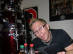 ﻿Mark Schulman am 19. Februar 2008 in Reinhold's Drumshop nach seiner Show.