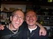 ﻿Mark Schulman und Andy Witte am 19. Februar 2008 in Reinhold's Drumshop nach der Show.