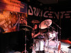 ﻿29.September 2008: Jonathan Mover Workshop für drummer's focus in Köln.
Der New Yorker Jonathan Mover auf der Bühne im Yard Club