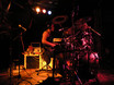 ﻿27. Oktober 2008: Carola Grey Workshop für drummer's focus in Köln.
Carola auf der Bühne im Yard Club
