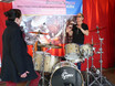 ﻿29. März 2009: Masterclass Mark Schulman für drummer's focus Köln:
df.K Secretary und Backstage-Beauftragte Heike Wendeler-Chemnitz mit Mark
