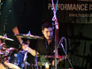 ﻿6. November 2009: Mapex Deutschland-Contest 'Drummer of Tomorrow' bei Musik-Produktiv: df-Schüler Manuel bei seiner Performance.