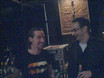 7.April 2011: apropos Backstage: nach dem ausverkauften Konzert im Kölner E-Werk trifft man sich noch hinter der Bühne....(leider nur die Handy-Kamera parat :-)