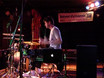 23.Mai 2011: Flo Dauner Workshop für drummer's focus in Köln: Flo auf der Bühne im Yard Club