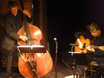 ﻿2. April 2013:
Basstist Martin Wind und Philip Catherine beim Jazz-Duo Konzert im Nightclub des Bayrischen Hof in München.