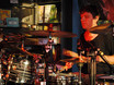 24. April 2013 Ralf Gustke im drummer's focus Workshop im Key-Wi_Music Salzburg: Schattenspiele beim Schlagzeugspiel.