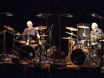 21.09.2014 20Y drummer's focus Stuttgart: Andy Witte und Charly Antolini haben sichtlich Spass auf der Bühne.