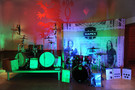 ﻿10.01.2014 drummer's focus 30Y-Liveshow PARTNER:
Der langjährige df-Partner MAPEX hatte bei 30Y einen schönen Platz in der Vorhalle mit Ausstellungsfläche für 2 Drumsets.